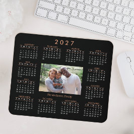 Alfombrilla De Ratón Calendario personalizado de Keepsake Photo 2023