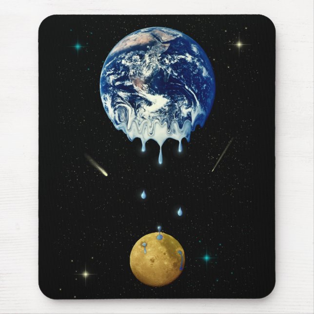 Alfombrilla De Ratón Calentamiento del planeta II (Frente)