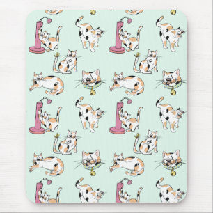 Alfombrilla De Ratón Calico Cat Mousepad