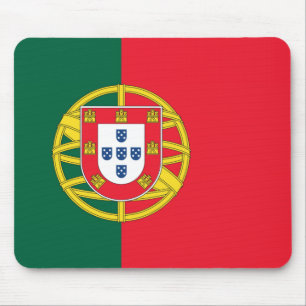 Alfombrilla De Ratón Calidad de la bandera portuguesa