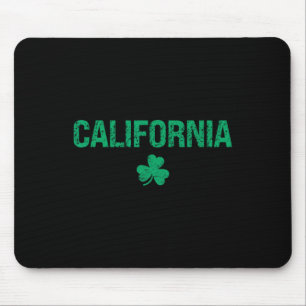 Alfombrilla De Ratón California Irish Shamrock Día de San Patricio 