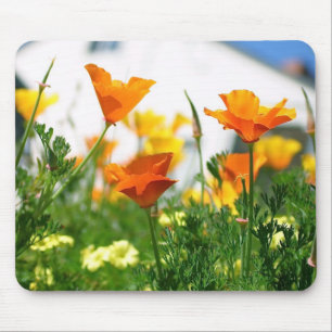 Alfombrilla De Ratón California Poppies