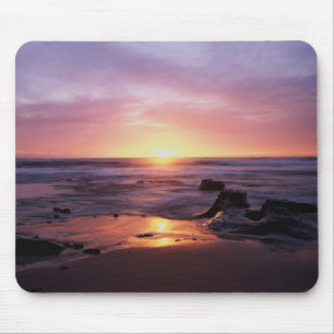 Alfombrilla De Ratón California, San Diego, Sunset Cliffs, Atardecer 4