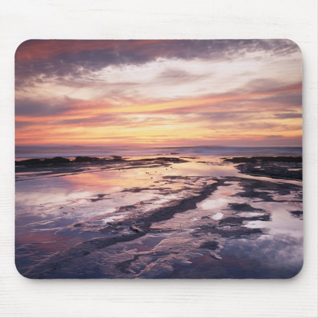 Alfombrilla De Ratón California, San Diego, Sunset Cliffs, Sunset 1 (Frente)