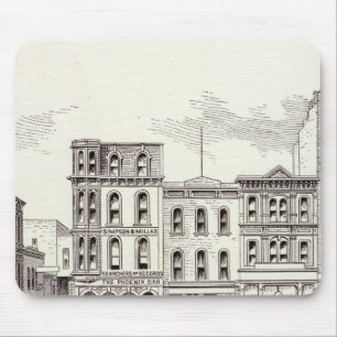 Alfombrilla De Ratón California South Side Webb y Kearny