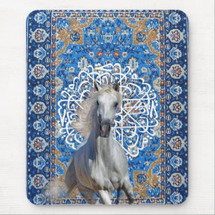 Alfombrilla De Ratón caligrafía árabe caballo