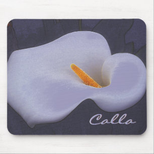 Alfombrilla De Ratón Calla Lily Ilustracion Mousepad