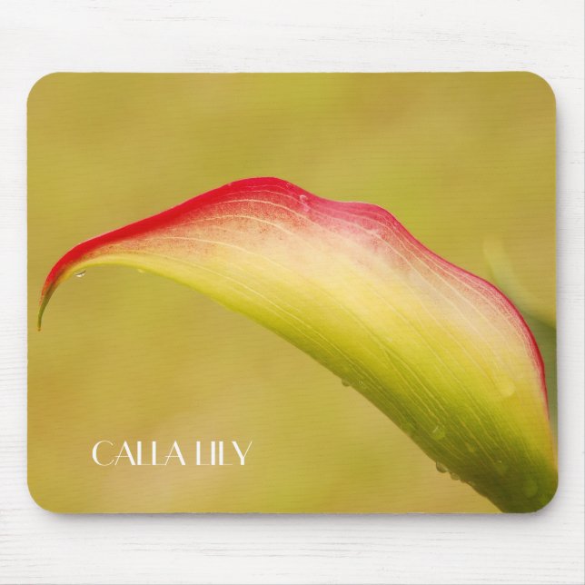 Alfombrilla De Ratón Calla Lily Mousepad (Frente)