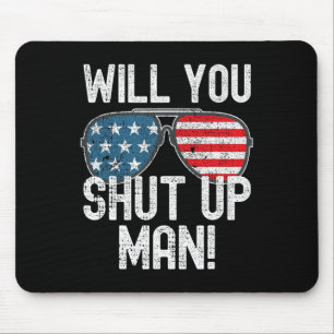 Alfombrilla De Ratón ¡Cállate hombre! Joe Biden