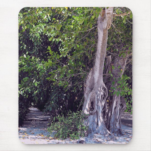 Alfombrilla De Ratón Calle Banyan Mousepad (Frente)