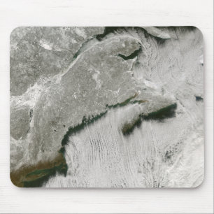 Alfombrilla De Ratón Calles de la nieve y de la nube