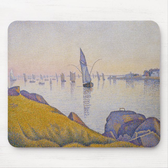 Alfombrilla De Ratón Calma, Concarneau (Frente)