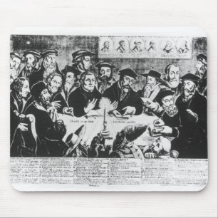 Alfombrilla De Ratón Calvin y Luther (grabado)