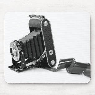 Alfombrilla De Ratón cámara antigua con película