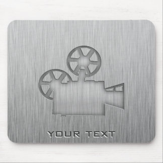 Alfombrilla De Ratón Cámara de película de apariencia Metalizado cepill