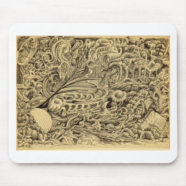 Alfombrilla De Ratón Cámara enferma_por Brian Benson (Frente)