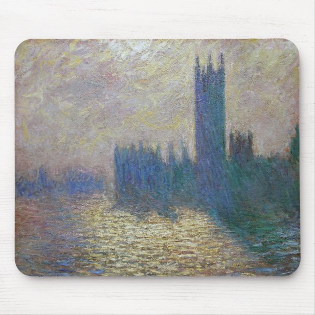 Alfombrilla De Ratón Cámaras del Parlamento (Londres), Monet (Frente)
