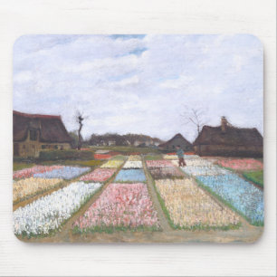 Alfombrilla De Ratón Camas de flor en Holanda de Vincent van Gogh