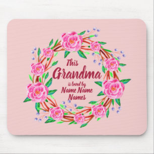 Alfombrilla De Ratón Cambiar el nombre de la abuela amada por los nieto