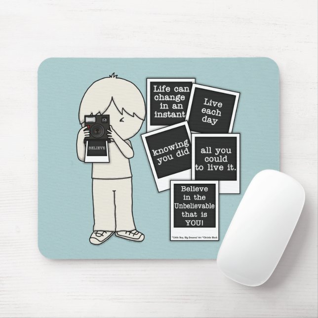 Alfombrilla De Ratón Cambiar en un instante (Con ratón)