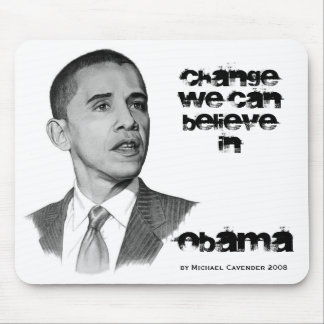 Alfombrilla De Ratón Cambio Mousepad de OBAMA