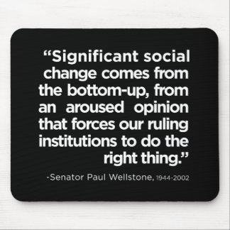 Alfombrilla De Ratón Cambio social Mousepad
