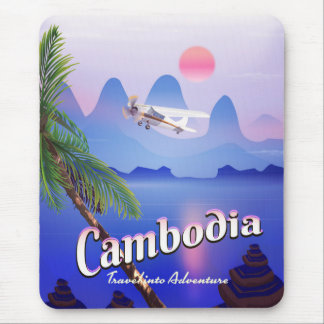 Alfombrilla De Ratón Cambodia 'Travel into Adventure'