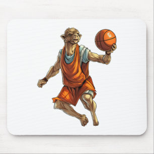 Alfombrilla De Ratón Camello del jugador de baloncesto