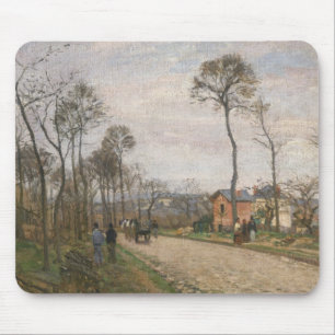 Alfombrilla De Ratón Camille Pissarro el   el camino de Louveciennes,