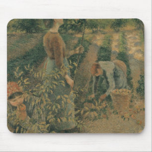 Alfombrilla De Ratón Camille Pissarro el los recogedores de Apple,
