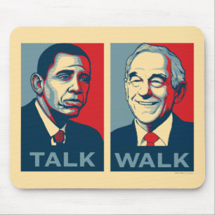 Alfombrilla De Ratón Camina la charla Mousepads