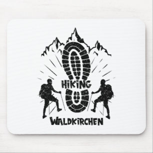 Alfombrilla De Ratón Caminando Por Waldkirchen Alemania Vacaciones Para