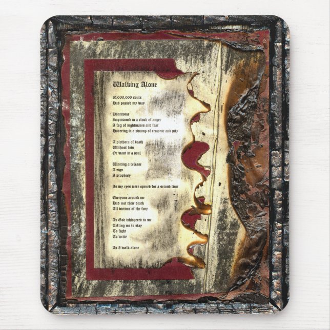 Alfombrilla De Ratón Caminando solo (Frente)