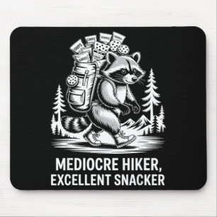 Alfombrilla De Ratón Caminante mediocre excelente snacker mapache diver