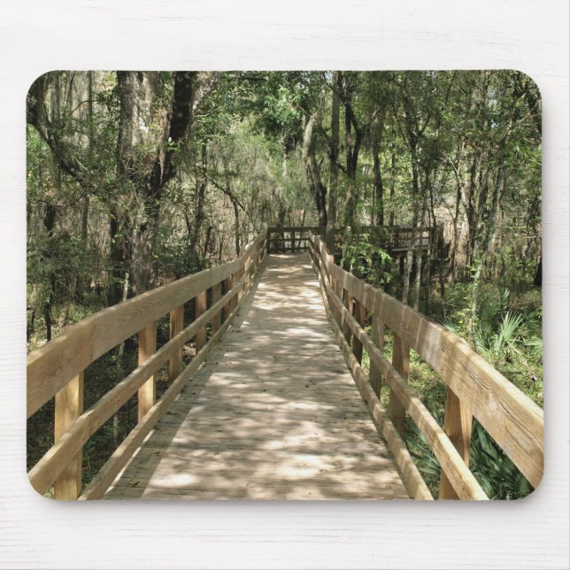 Alfombrilla De Ratón Caminata por el bosque (Frente)