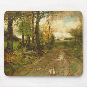 Alfombrilla De Ratón Camino a través de las maderas