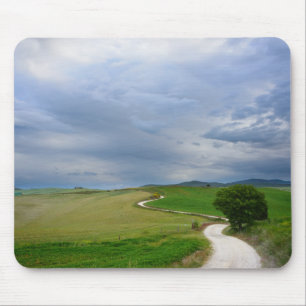 Alfombrilla De Ratón Camino Curvy hacia un mousepad del destino