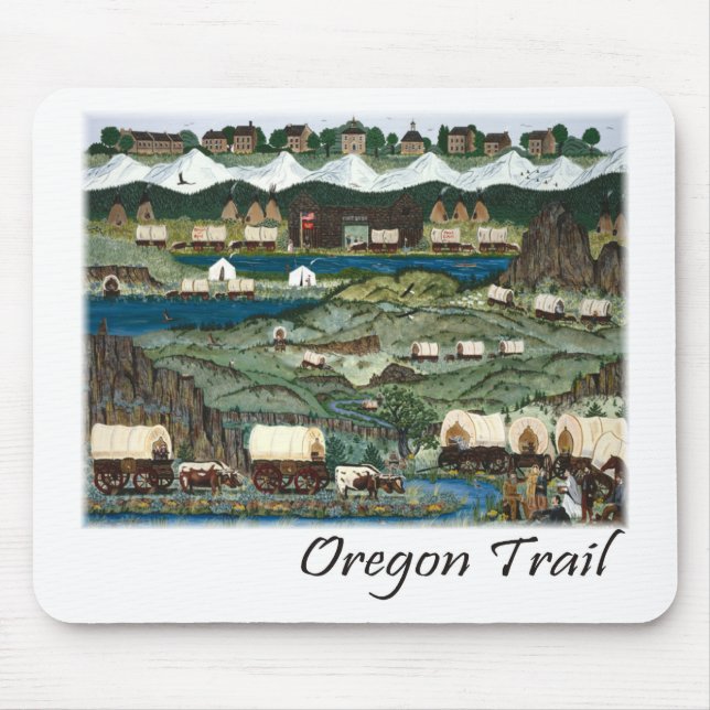 Alfombrilla De Ratón Camino de Oregon (Frente)