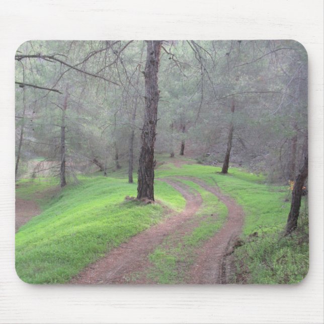 Alfombrilla De Ratón Camino de Pine Forest (Frente)