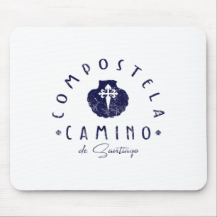 Alfombrilla De Ratón Camino De Santiago España Concha De Santiago Estam