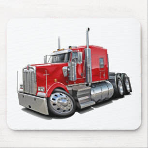 Alfombrilla De Ratón Camión del rojo de Kenworth w900