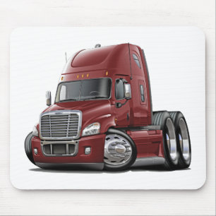 Alfombrilla De Ratón Camión marrón de Freightliner Cascadia