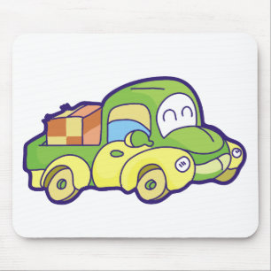Alfombrilla De Ratón Camioneta pickup verde