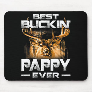 Alfombrilla De Ratón Camisa Buckin 'Pappy Ever Caza de Ciervos Bucking