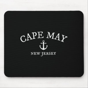 Alfombrilla De Ratón Camisa Cape May Nj, Ciudad Costera de Nueva Jersey