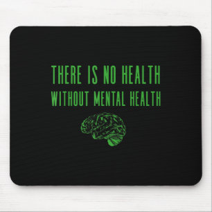 Alfombrilla De Ratón Camisa de Concienciación sobre la Salud Mental - E