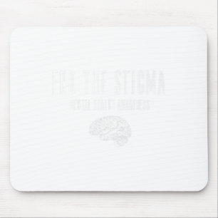 Alfombrilla De Ratón Camisa de Concienciación sobre la Salud Mental - E