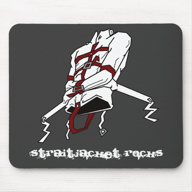Alfombrilla De Ratón Camisa de fuerza Mousepad (Frente)