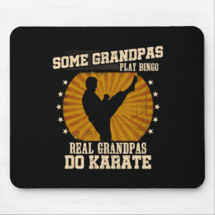 Alfombrilla De Ratón Camisa del abuelo de Karate - Los verdaderos abuel