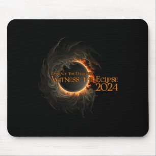 Alfombrilla De Ratón Camisa Eclipse Solar Total Abril 8 Abraza La Oscur